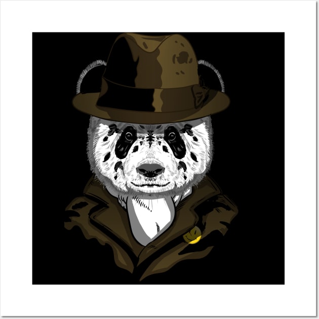 Panda Rorschach Wall Art by LegendaryPhoenix